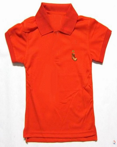 Polo shirts orange design